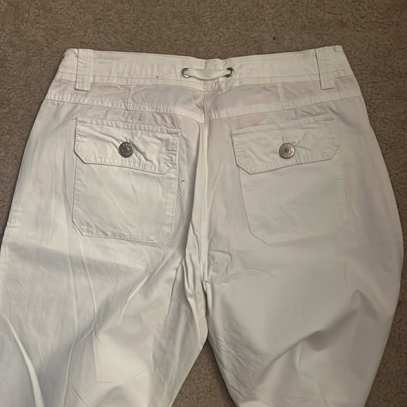 Lady Hathaway Low Rise White Pants - Picture 2 of 4